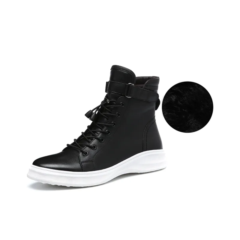 Kemaron Ankle Boots Men Black/White-15