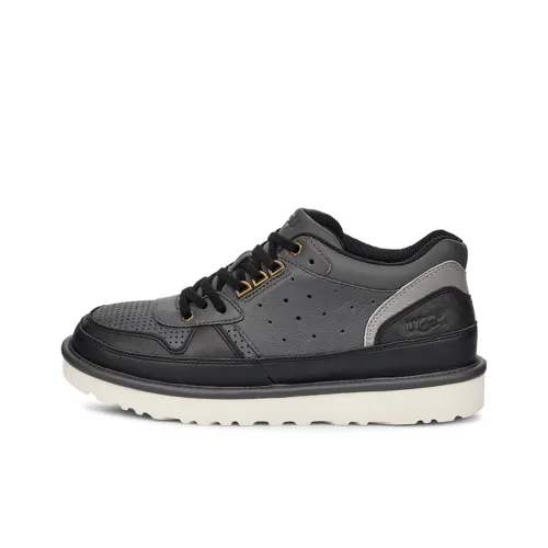 UGG Highland Casual Skateboarding Shoes Gray Black