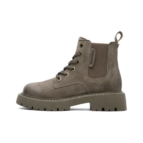 Dickies Short Martin Boot Women's Camel