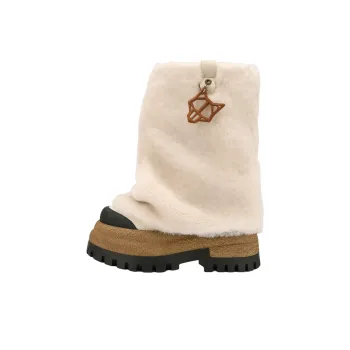 Naked Wolfe Disturb Ankle Boots 9cm Women's White