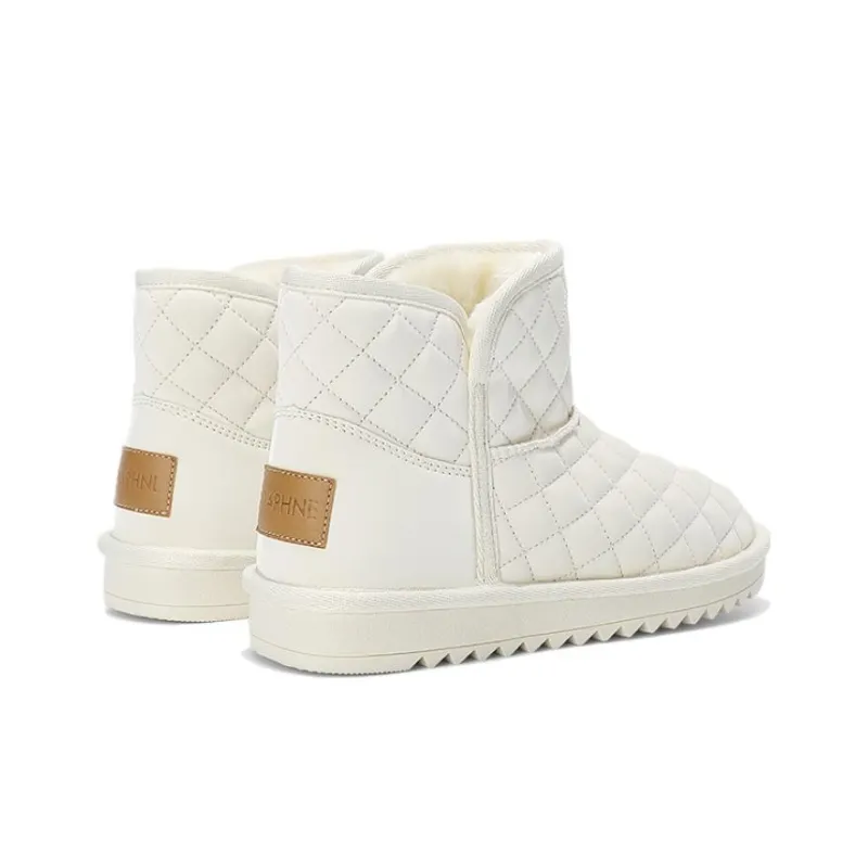 DAPHNE Trendy Versatile Platform Height Increasing Slimming Wear Resistant Snow Boots Women's-5