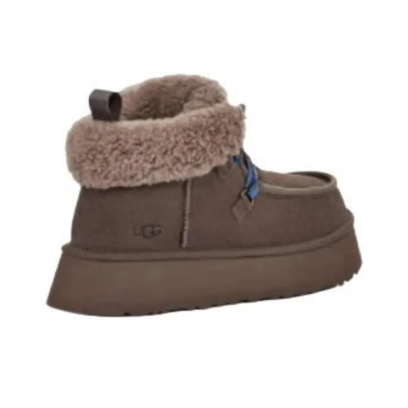 UGG Warm Short Snow Boots Women's Thundercloud Gray-3