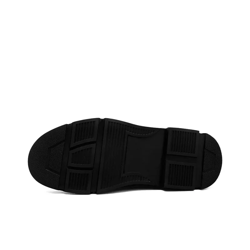Wen Nai Short Martin Boot Men's Black-5