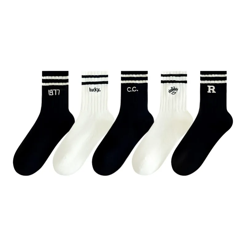 Montagut Unisex Mid Calf Socks-2