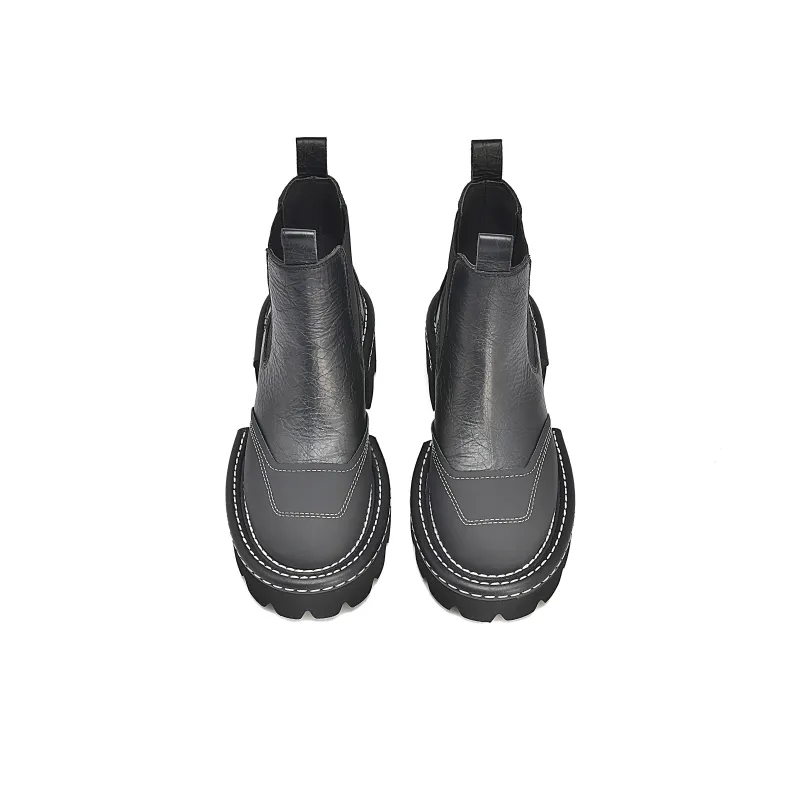 MOONIIEE Short Chelsea Boots Women's-4