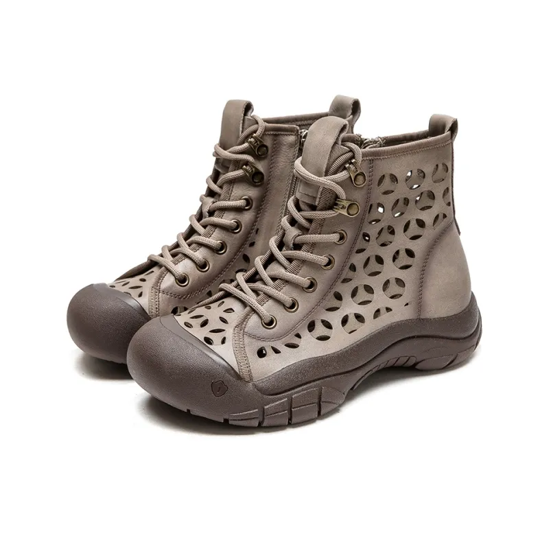 MATA Ankle Boots Women's Brown/Khaki-6