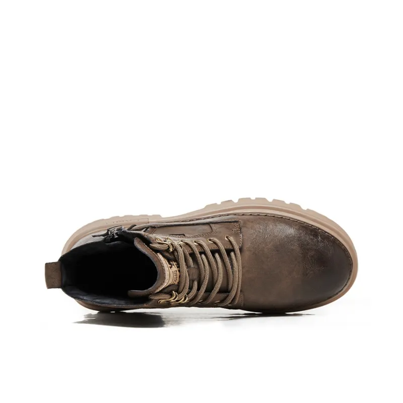 CAMEL Martin Boots Men Khaki/Black-3