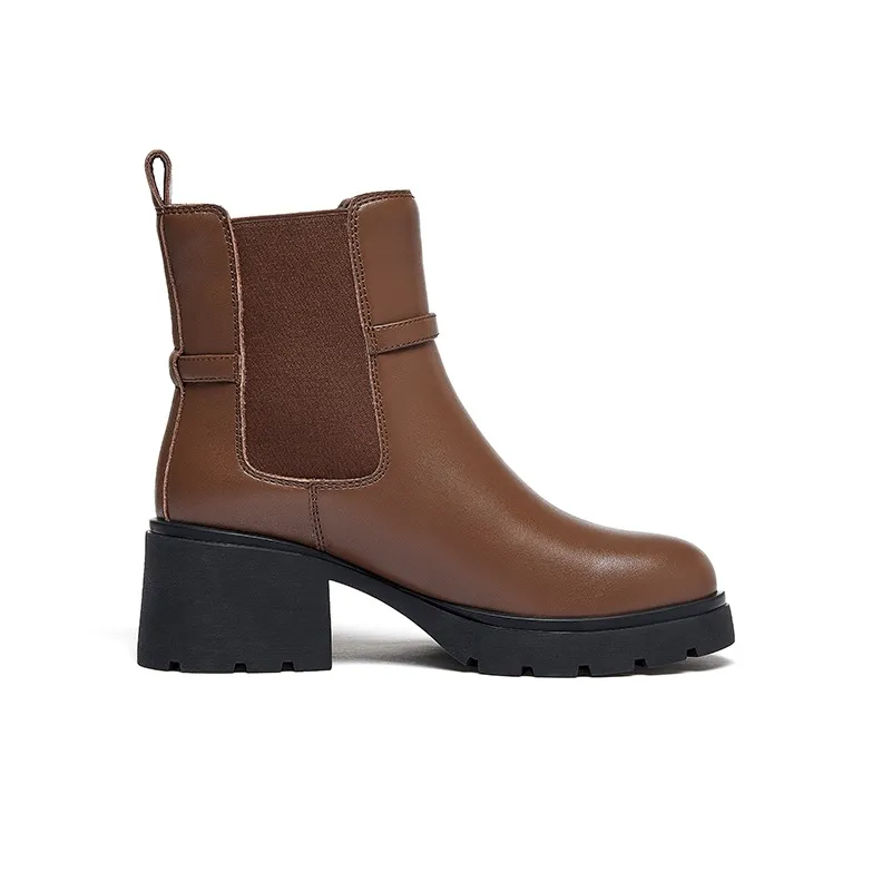 CAMEL Short Chelsea Boots Women's-6