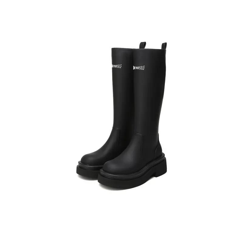 DAPHNE Knee high Boots 6cm Women's Black-2