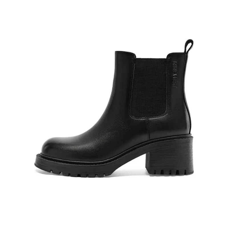 NINE WEST Short Chelsea Boots 5.8cm Women's-0