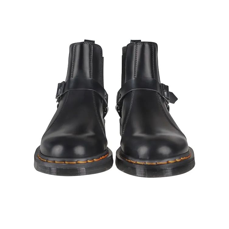 BEFFON Chelsea Boots Men Gothic Black-2