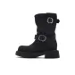 Charcoal Black Hidden Wedge Version-8cm