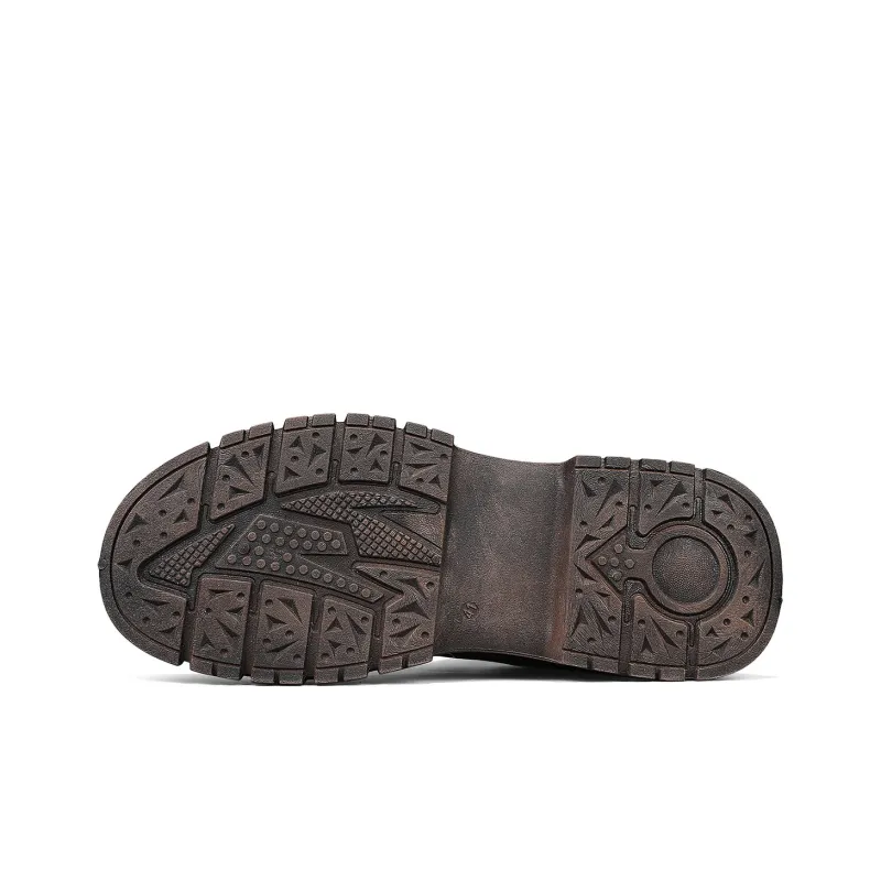 Binary Short Mid Calf Outdoor Boots Men's Brown-5