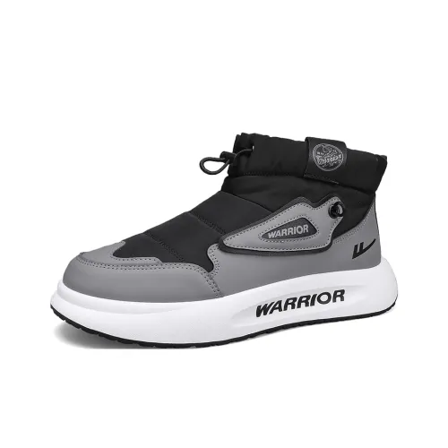 Warrior Warm And Wear Resistant Bape High Outdoor Boots Men's Black Gray