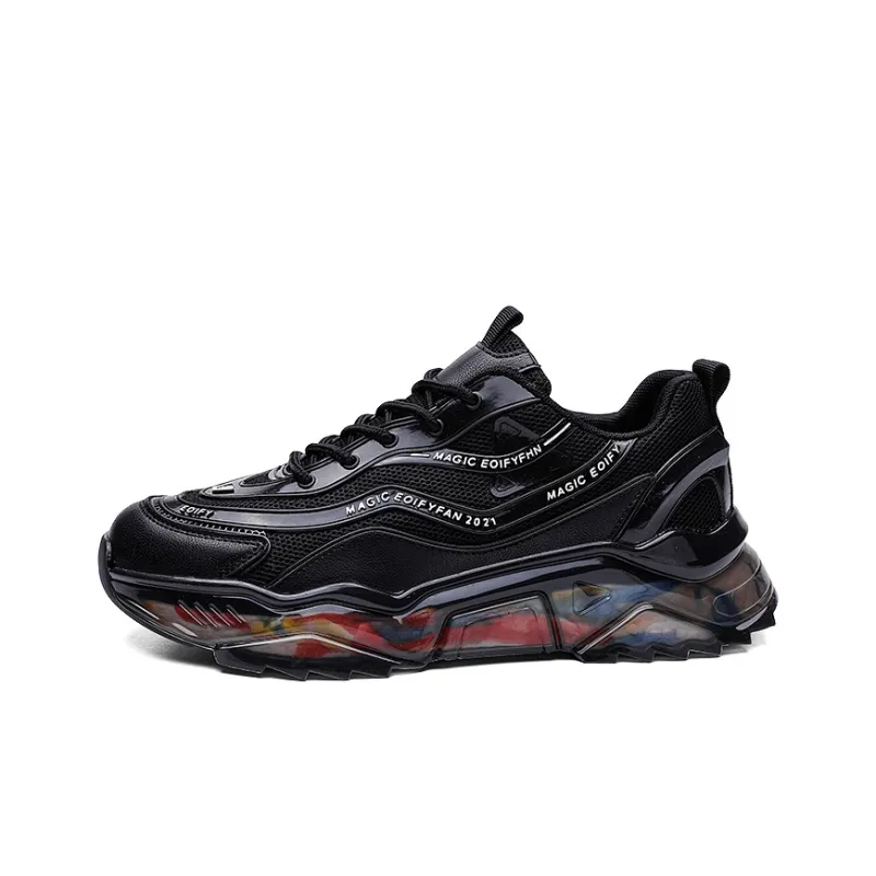 JX Anti-Slip Wear-Resistant Low-Top Casual Running Shoes Men's-0