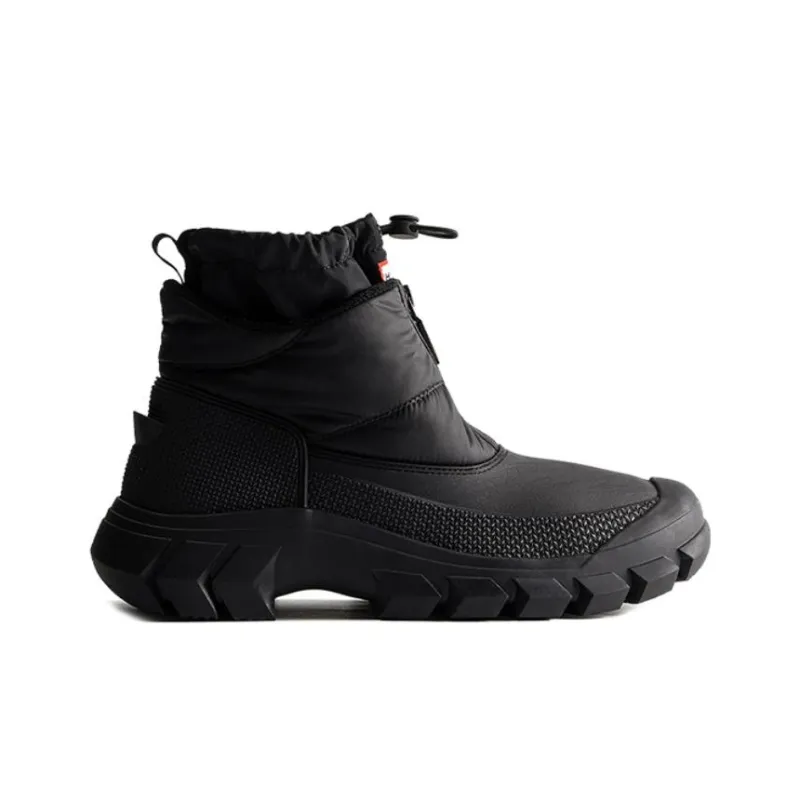 HUNTER Snow Boots Men Black-1