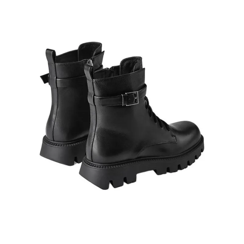 73Hours Sea Wave Echo Short Martin Boot Women's Black-4