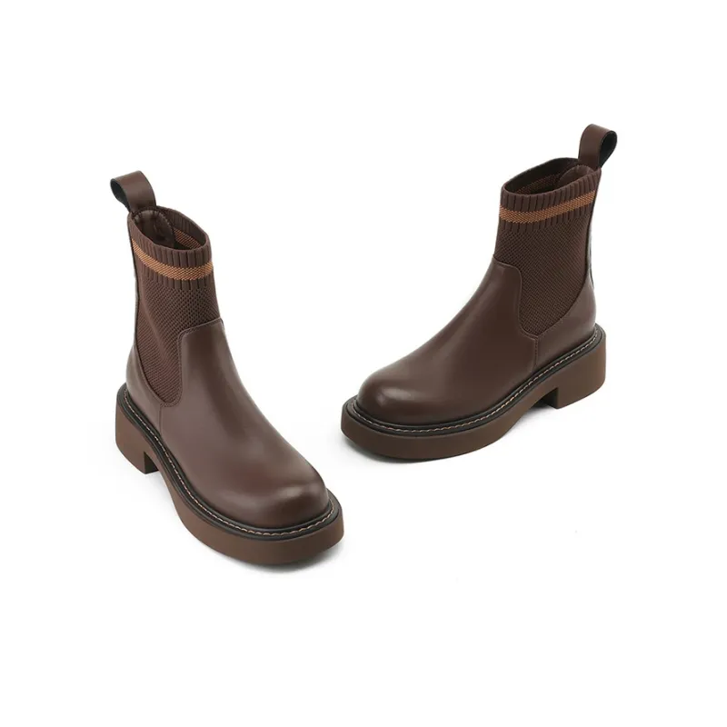 DAPHNE Short Chelsea Boots 4.5cm Women's-8
