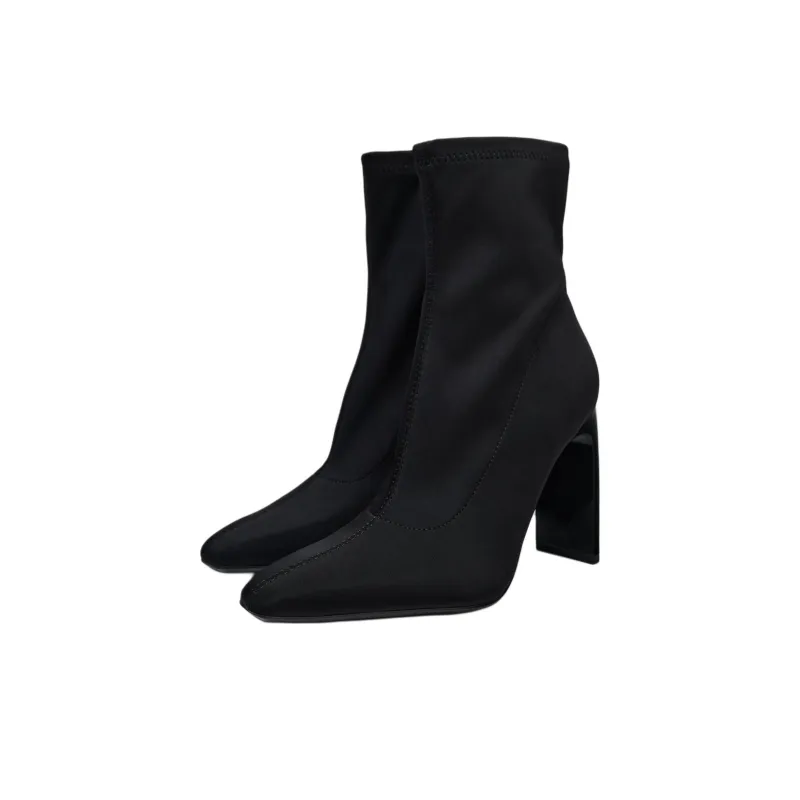 ZARA Ankle Boots Women's Black-2