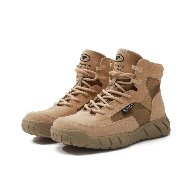 TOM TAILOR Tan Wilderness Work Boots Short Outdoor Boots Men's-24