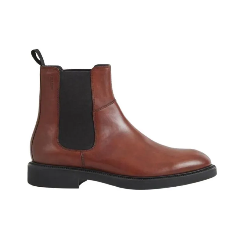 VAGABOND SHOEMAKERS Short Chelsea Boots 3.3cm Men's Brown-1