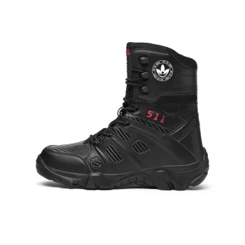 Motion Armor Breathable Wear Resistant Height Increasing Slip Resistant Short Mid Calf Outdoor Boots Men's