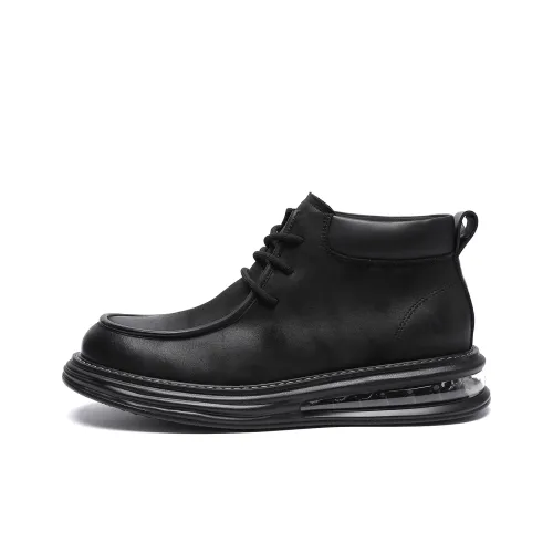 TRUMPPIPE Ankle Boots Men's Black