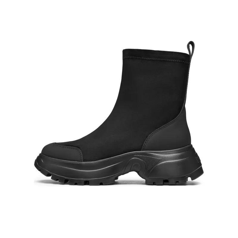 Staccato Velvet Cocoa Ankle Boots Women's-4