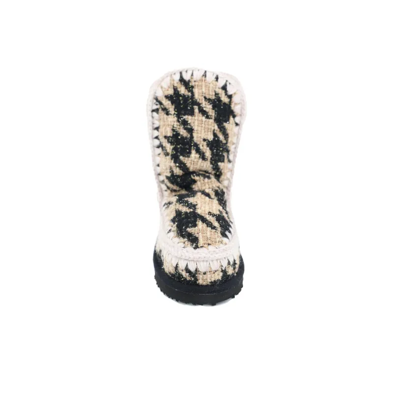 K.D.KENAZ Warm Slip Resistant Short Snow Boots Women's Black-3