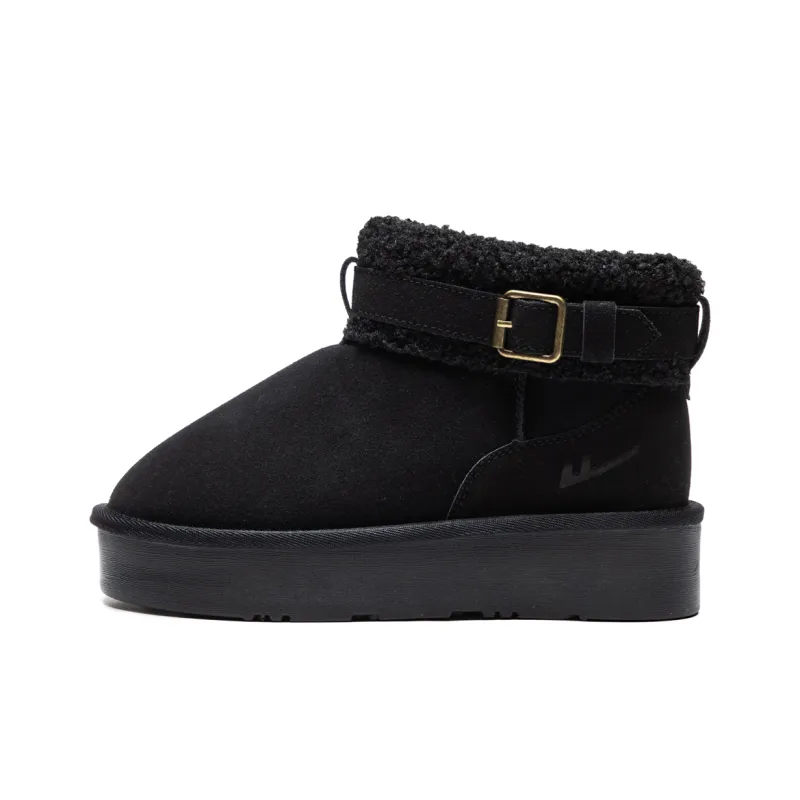 Warrior Cotton Boots Water-Resistant Wear-Resistant Slip-Resistant And Coverage Snow Boots Women's-28