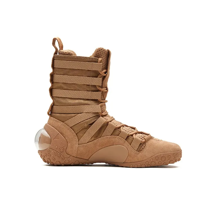 Senzubean Chao Fang Tactical Boots Crew SZB Fairy Bean Martin Boots Men's-8