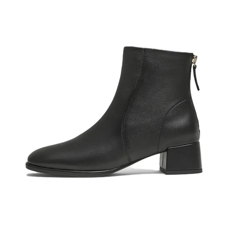 TATA Ankle Boots Women's Coffee, Gray-4