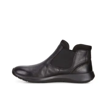 Ecco Soft Cool Ankle-Length Chelsea Boots Women's Black