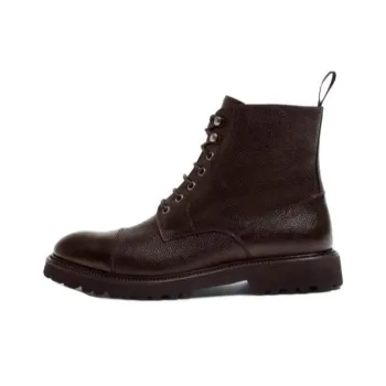 SCAROSSO Jackie Ankle Length Lace Up Boots