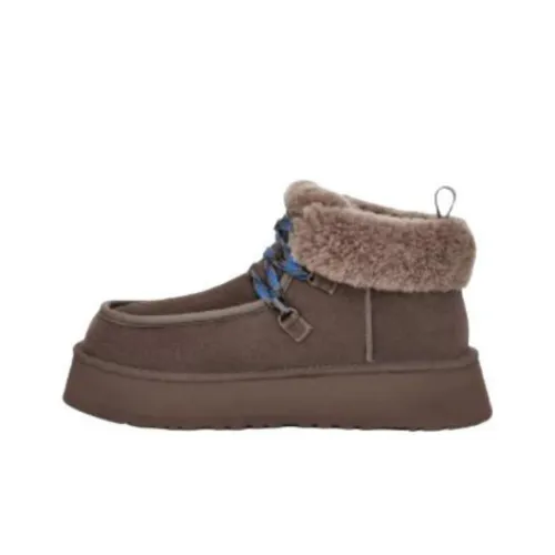 UGG Warm Short Snow Boots Women's Thundercloud Gray