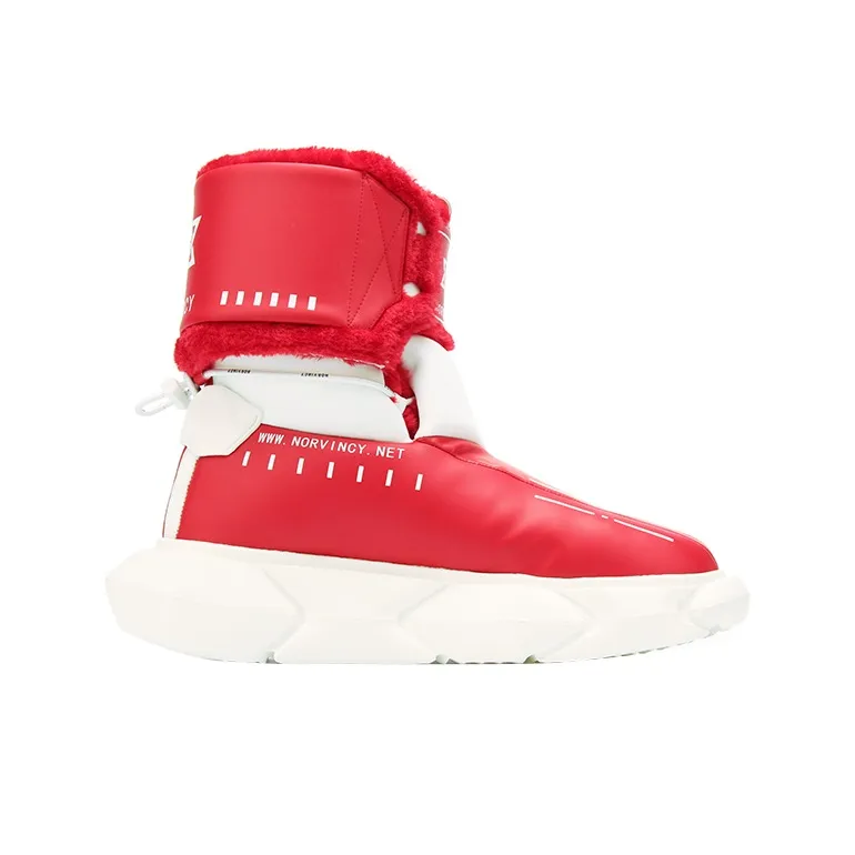 NORVINCY Snow Boots Unisex Red-7