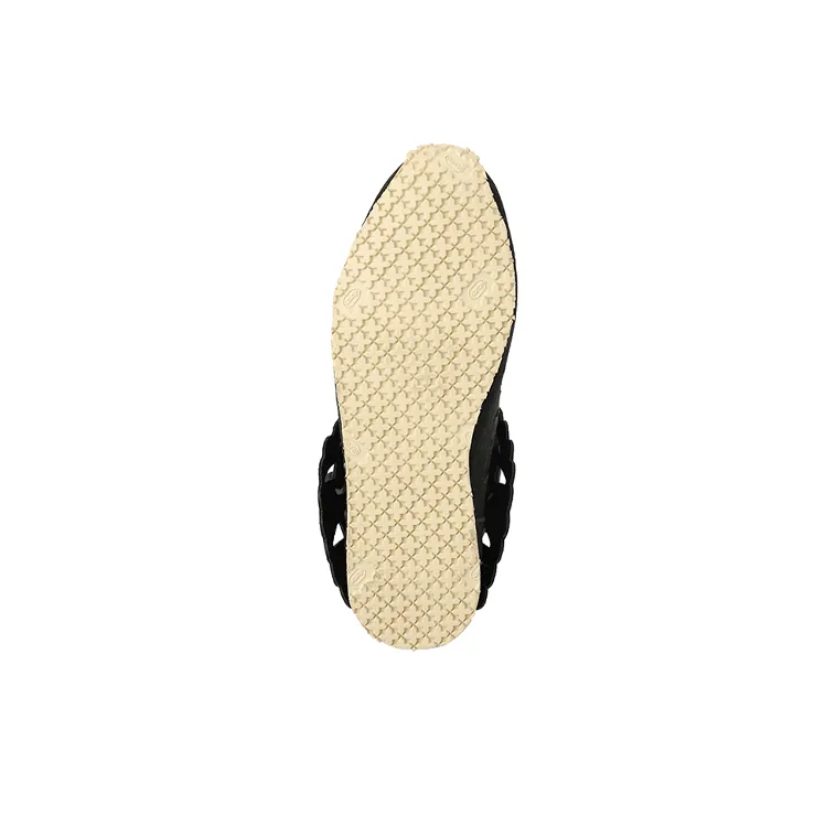 Visvim FBT Bearfoot Perf-Folk 'Black'-4