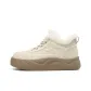 Fleece Beige White