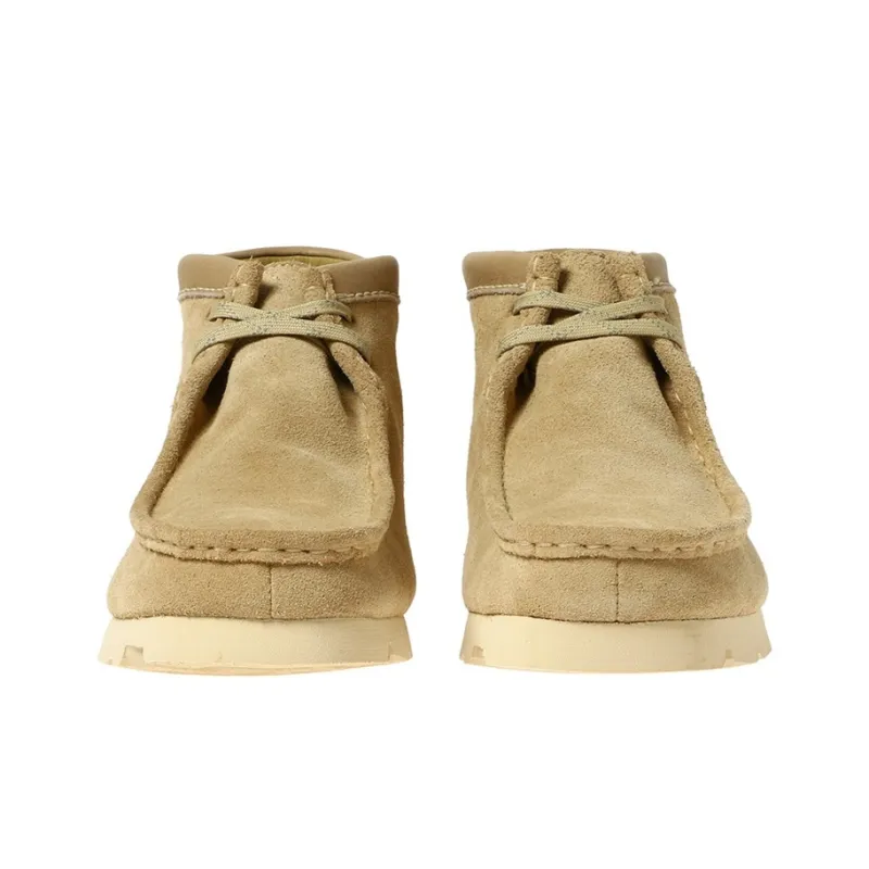 Clarks Wallabee Boots Gtx Suede 'Maple'-3