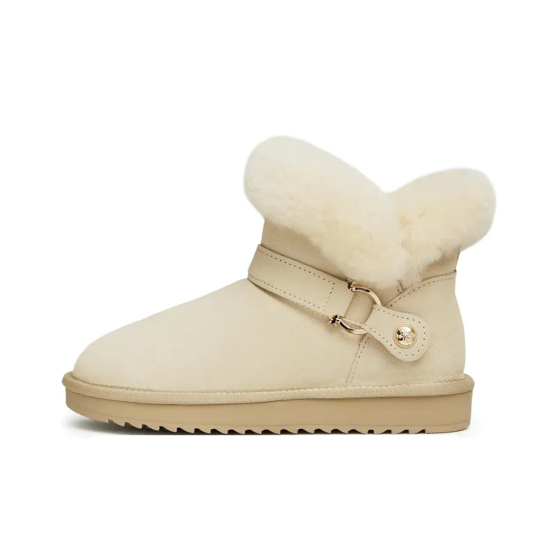 Teenmix Short Snow Boots 3cm Women's-14