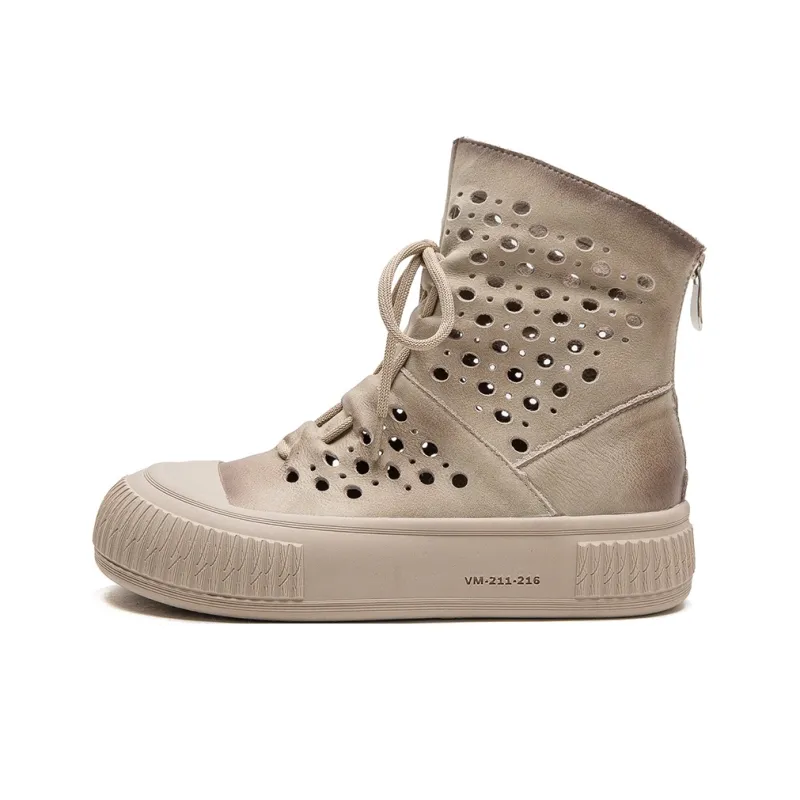 Jay Ankle Boots Women's Brown/Beige/Gray-4