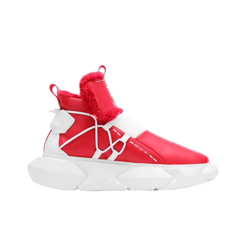NORVINCY Snow Boots Unisex Red-1