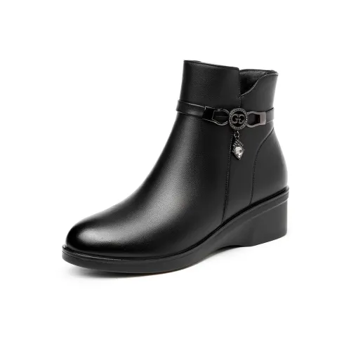 AOKANG Ankle Boots Women's Black