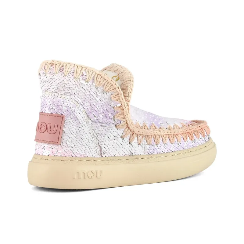 MOU Ankle Boots Women's Gradient Pink-3