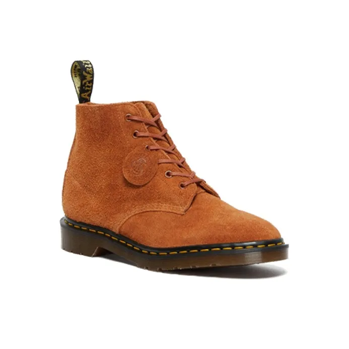 Dr.Martens 101 Suede Ankle Boots 'Tan Rust Oasis Suede'-2