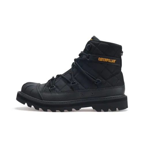Nigel Cabourn x CAT Omaha Alt Lace Wear Resistant Slip Resistant Short Outdoor Shoes Unisex Black