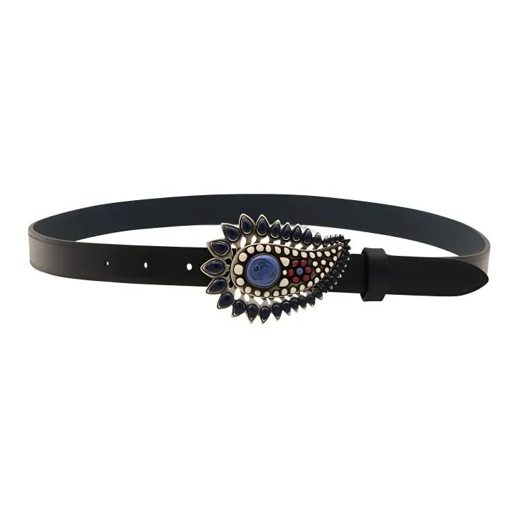 ISABEL MARANT Alayne Gem buckle Belt-0