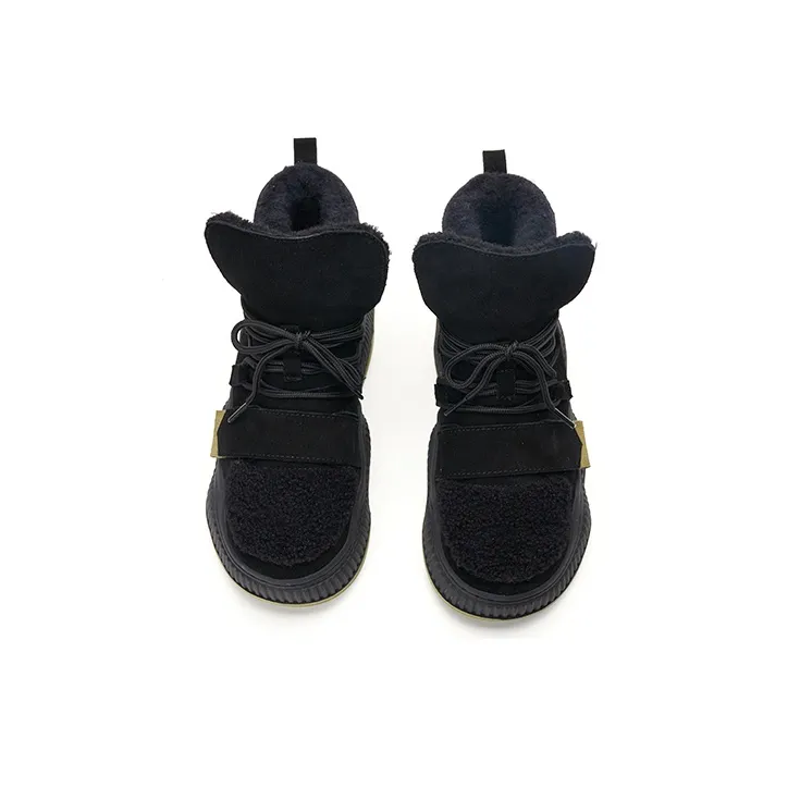 Joy&Mario Thermal Height Increase Short Snow Boots Women's-10