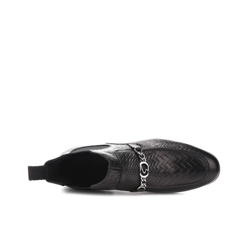 Satchi Chelsea Boots Men Black-3