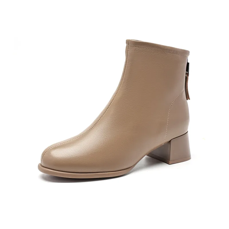 EBLAN Ankle Boots Women's Dark Gray-1
